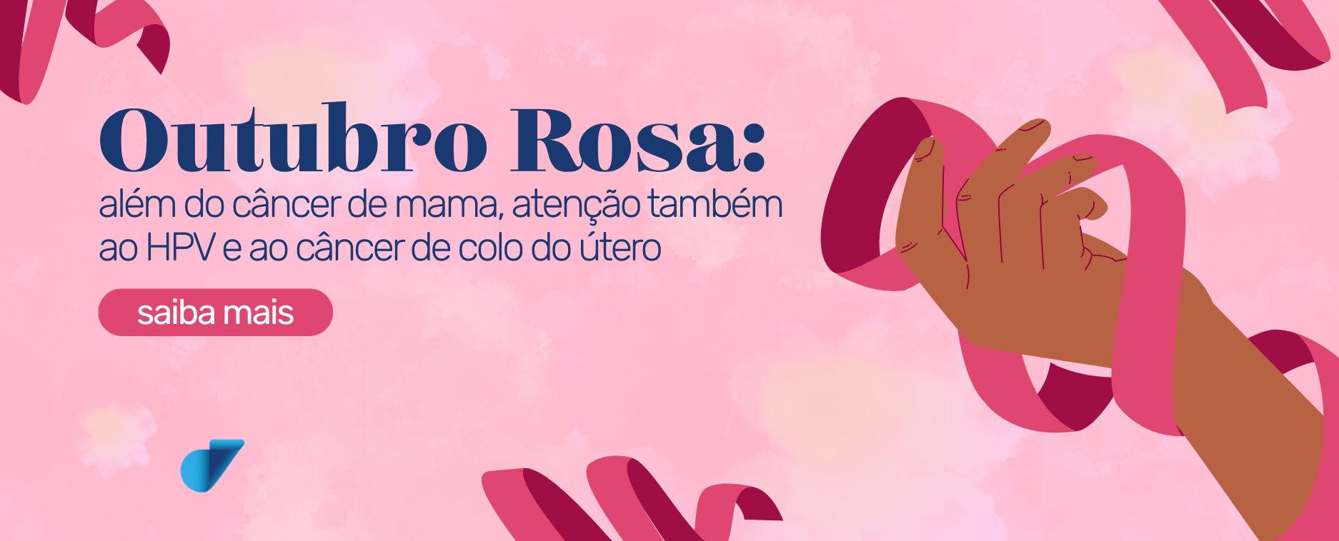 Outubro Rosa: além do câncer de mama, atenção também ao HPV e ao câncer de colo do útero